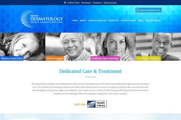 upstatederm.com site used Upstatederm