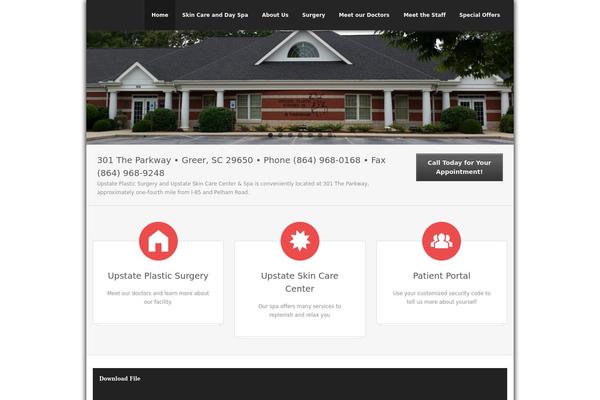 Engrave (Lite) theme site design template sample