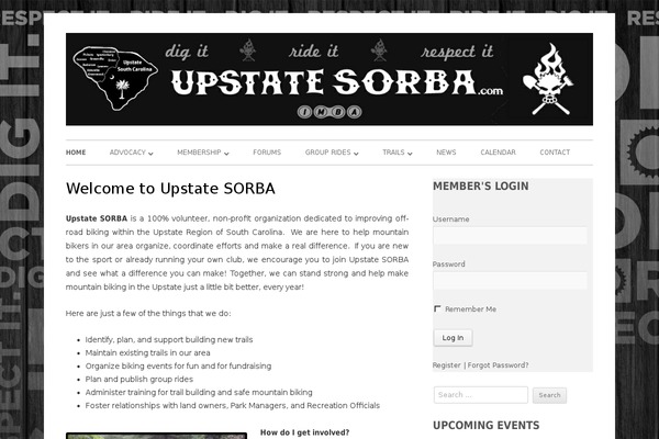 Tiny Forge theme site design template sample