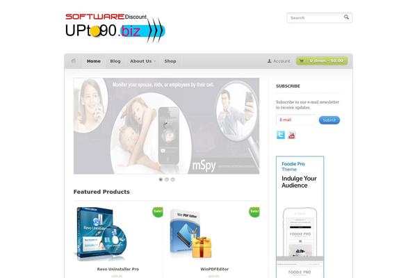 Woostore theme site design template sample