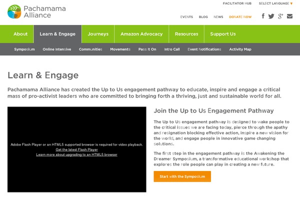 uptous.org site used Pachamama-v2