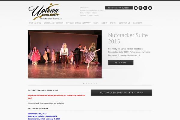 Elegance theme site design template sample