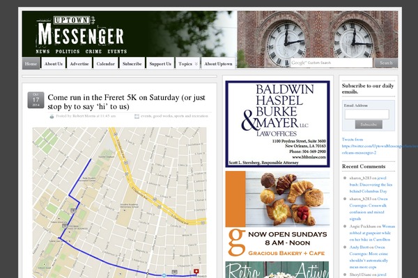 Largo theme site design template sample