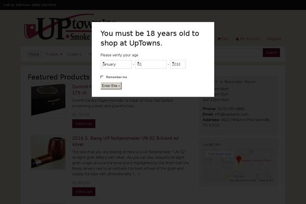 FoundationPress theme site design template sample