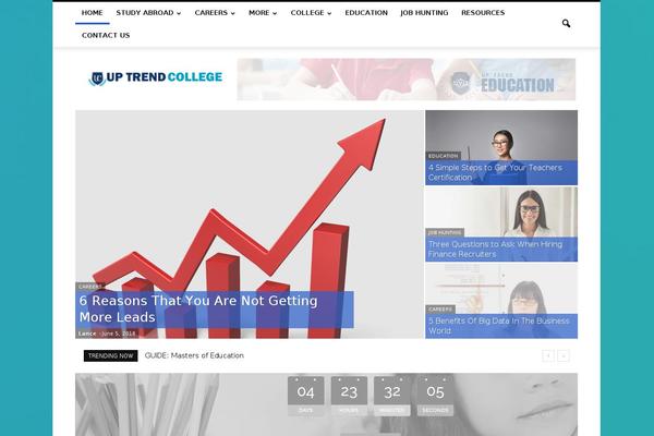 Newspaper theme site design template sample