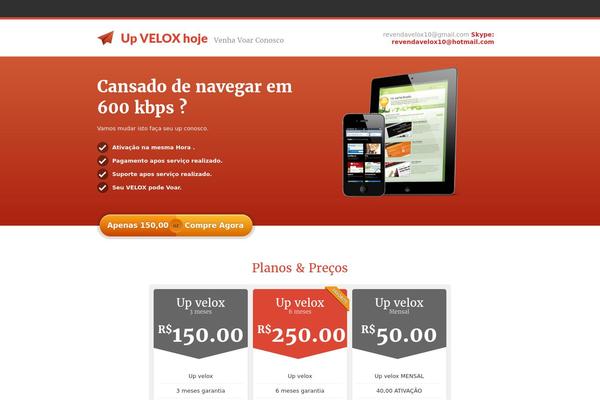JustLanded theme site design template sample