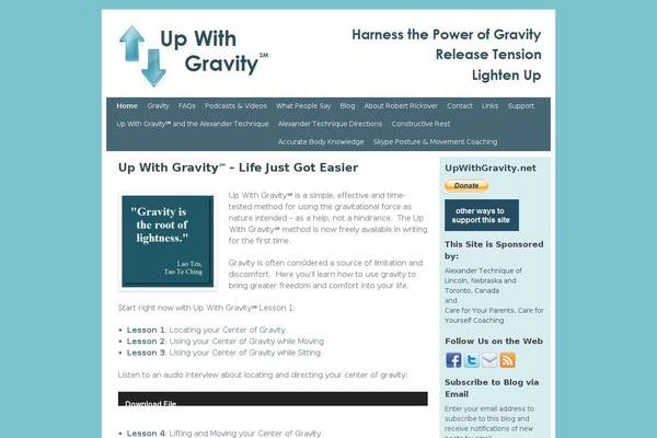 Site using Ultimate Follow Me plugin