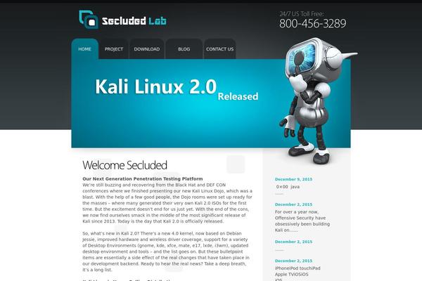 Dux theme site design template sample
