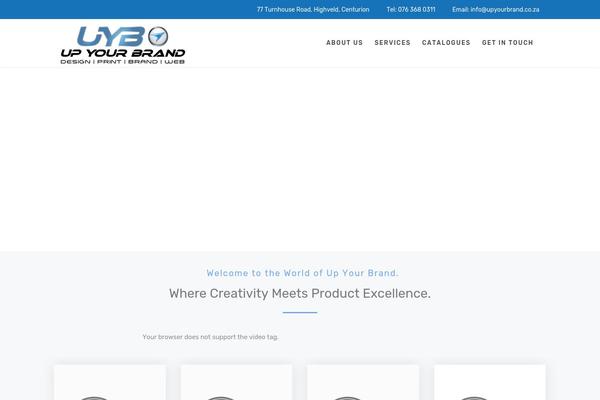 upyourbrand.co.za site used Citta
