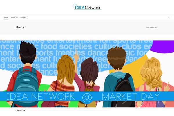 Dante theme site design template sample