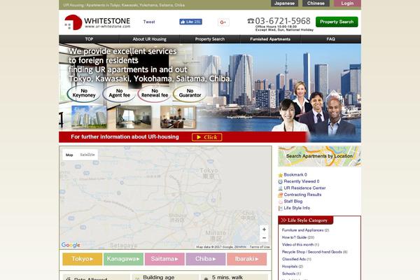 Site using jQuery Colorbox plugin