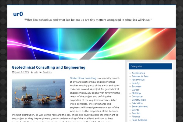 Smartline Lite theme site design template sample