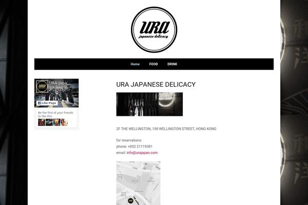 urajapan.com site used Reception