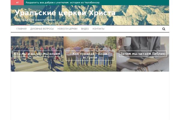 FlyMag theme site design template sample