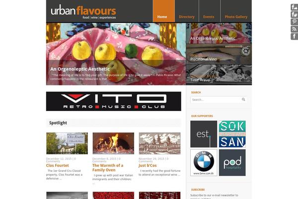 Delicious Magazine theme site design template sample