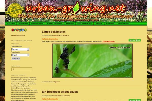 Customify theme site design template sample