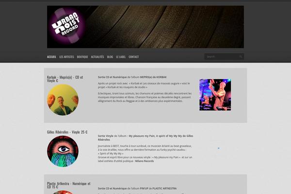 Replay theme site design template sample
