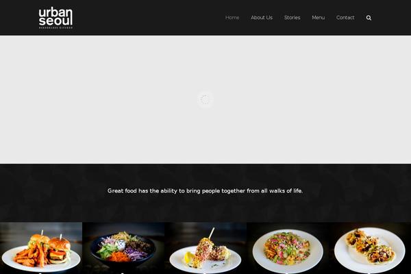 Impreza theme site design template sample