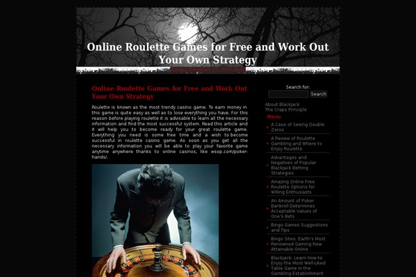 Lavinya Black theme site design template sample