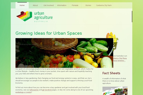 Riviera theme site design template sample