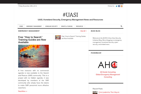 Daily Press theme site design template sample