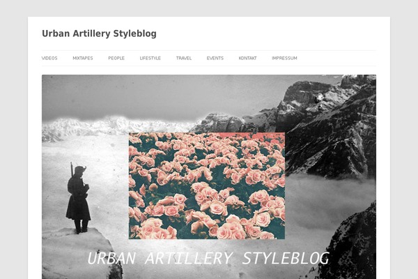 Twenty Twelve theme site design template sample