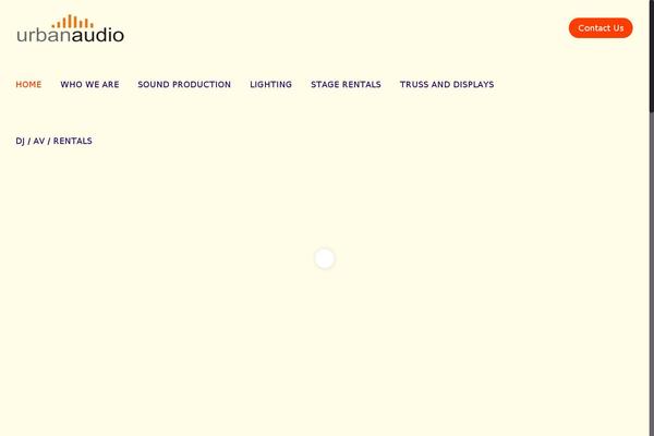 Caffeine theme site design template sample