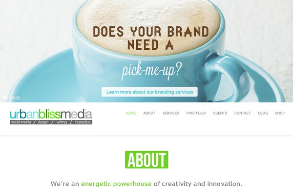 Jarvis theme site design template sample