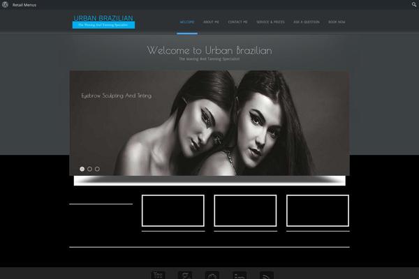 Simplify theme site design template sample