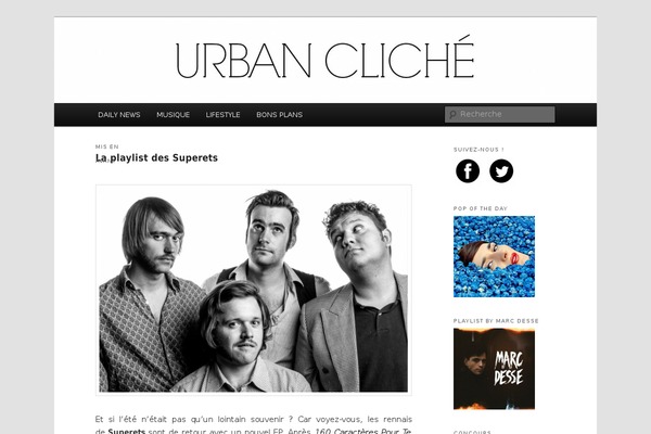 Site using Hot News Manager plugin