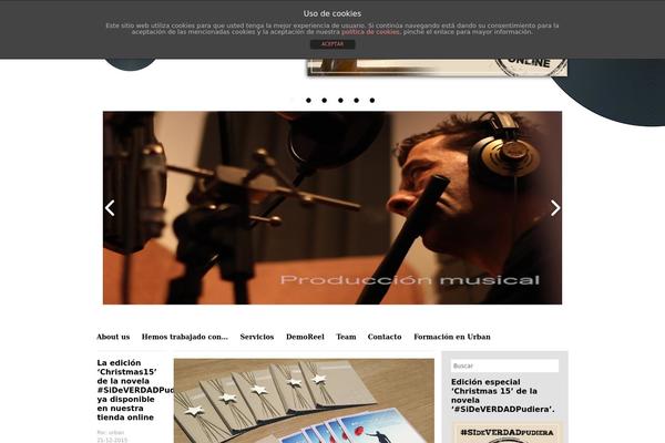 Blogum theme site design template sample