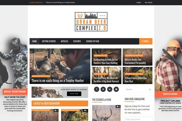 Udita theme site design template sample