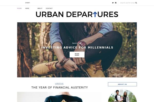 Rosemary-child theme site design template sample