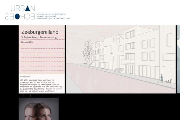 Urban theme site design template sample