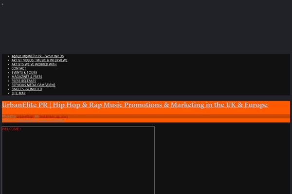 Promenade theme site design template sample