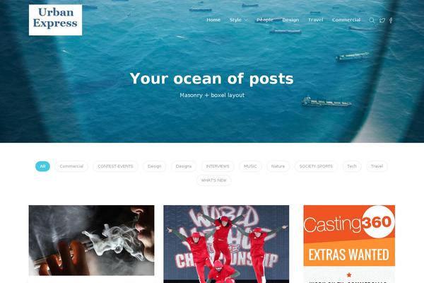 urbanexpress.ca site used Musicnews-single-pro