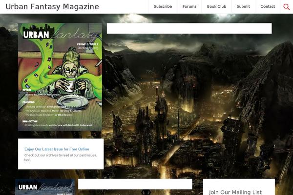 Radiate theme site design template sample