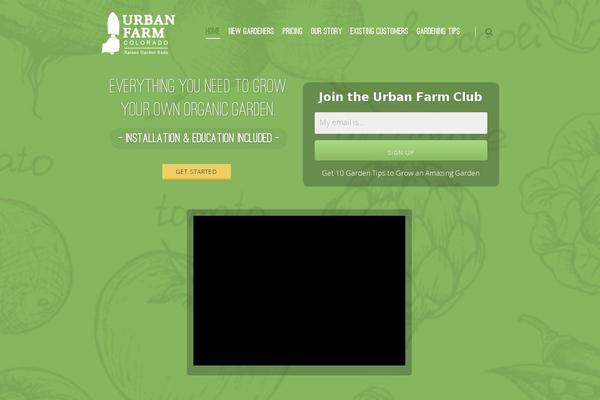 Salient Child theme site design template sample