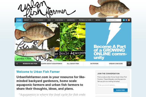Organic_theme_ocean theme site design template sample