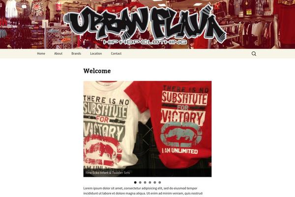 Twenty Thirteen theme site design template sample