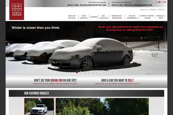 urbangarage.com site used Urban2015