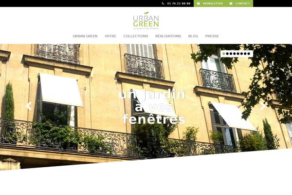 urbangreenparis.com site used Wp-urbangreen