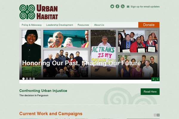 urbanhabitat.org site used Urbanhabitat