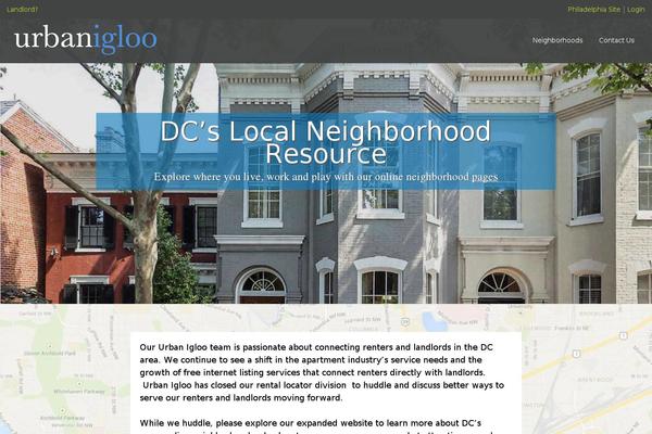 The7 theme site design template sample