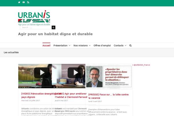 urbanis.fr site used Urbanis