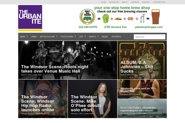 Extranews theme site design template sample