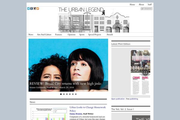 Sno Flex theme site design template sample