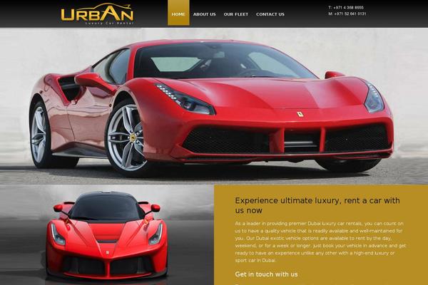 urbanluxurycarrental.com site used Unionrentalcar