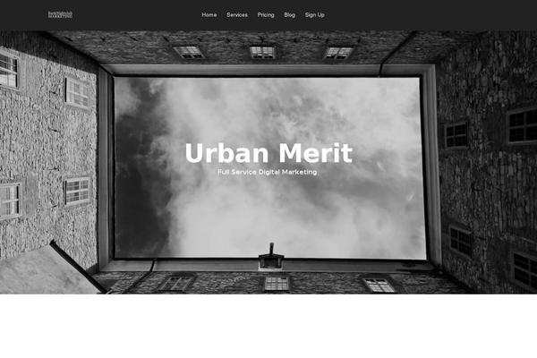 urbanmerit.com site used Launchkit