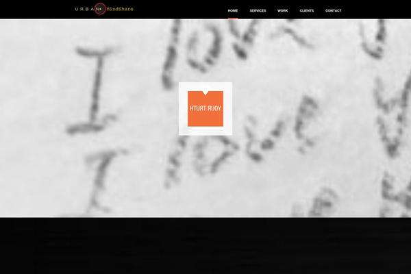 Urban theme site design template sample